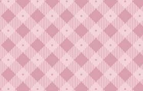 Tecido Tricoline Xadrez Diagonal Colorê Rosa (6 mm) - 50 x 150 cm