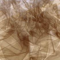 Tecido Tule 100% Poliester 1,20 Mt Largura 131 Marrom Café