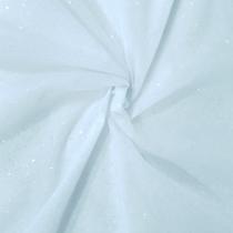 Tecido Tule Cristal Branco 50cm x 1,60m