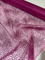 Tecido Tule explosão 1mt x 1,50 de largura- Delicado, leve e transparente