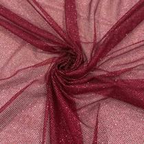 Tecido Tule Glitter Berta 100% Poliamida - Cores CORES:VERMELHO Tecido Tule Glitter Berta 100% Poliamida - Cores CORES:VERMELHO