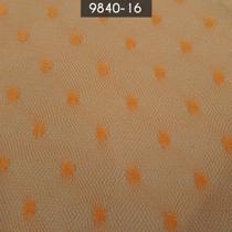 Tecido Tule Point 100% Poliester Laranja