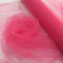 Tecido Tule Rosa Chiclete a Metro