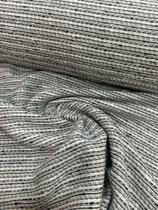 Tecido Tweed - cor: Mesclado preto com branco (1m x 1.50mts) Tecido Tweed - cor: Mesclado preto com branco (1m x 1.50mts)