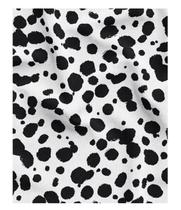 Tecido Velboa Pelúcia Estampado Dalmata Pêlo Baixo 10x1,50mt Tecido Velboa Pelúcia Estampado Dalmata Pêlo Baixo 10x1,50mt