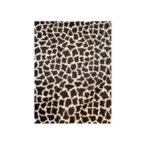 Tecido Velboa Pelúcia Estampado Girafa Pêlo Baixo 2,5x1,50m