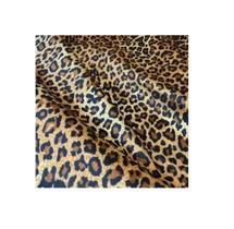 Tecido Velboa Pelúcia Estampado Onça Pêlo Baixo 3,5x1,50mts
