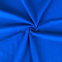 Tecido Veludo Azul 05x1.40 Metros em Malha Forração Moda 230 G/m²