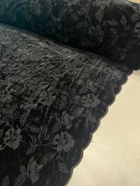 Tecido Veludo Bordado Qualidade Premium (1m x 1,5m) - Impacto tecidos