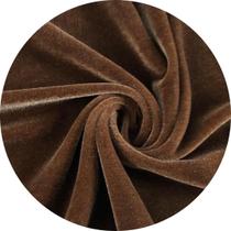 Tecido Veludo Cristal Malha Com Elastano Liso 1,50m x 1,00m