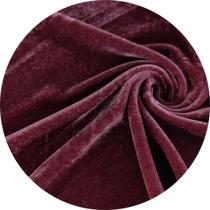 Tecido Veludo Cristal Malha Com Elastano Liso 1,50m x 1,00m