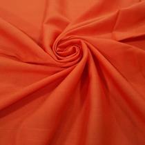 Tecido Viscolinho 98% Viscose 2% Linho Laranja