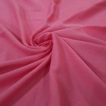 Tecido Viscolinho 98% Viscose 2% Linho Rosa Chiclete