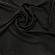 Tecido Viscolinho Dots Pipoquinha Preto 1,00 X 1,50 Metros Tecido Viscolinho Dots Pipoquinha Preto 1,00 X 1,50 Metros