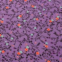 Tecido Viscose Estampada 100% Viscose - Rolo 2 Metros