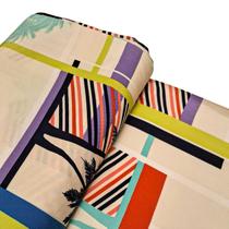 Tecido Viscose Estampada De Qualidade 100% Viscose 3 Metros