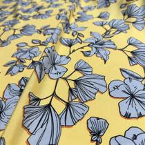 Tecido Viscose Estampada Floral - 1,45m para Roupas Femininas e Vestidos Tecido Viscose Estampada Floral - 1,45m para Roupas Femininas e Vestidos