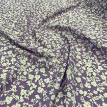 Tecido Viscose Estampada Florzinhas 1,45m Para Roupas Femininas de Alta Qualidade Tecido Viscose Estampada Florzinhas 1,45m Para Roupas Femininas de Alta Qualidade