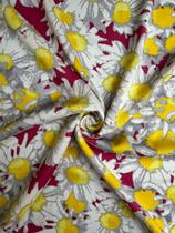 Tecido Viscose Estampada Largura 1,50 Florido