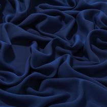 Tecido Viscose Lisa Azul Royal 100% Viscose 1,40 m Largura