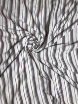 Tecido viscose tinto 1.40mts larg listrado marrom café metro Tecido viscose tinto 1.40mts larg listrado marrom café metro