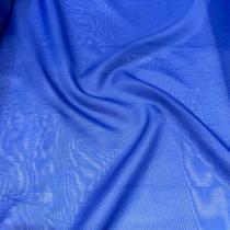 Tecido Voil Liso em Tons de Azul para Cortinas e Decoração - 3,00m