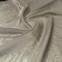 Tecido Voil Liso para Cortinas e Decoração - 3,00m - Tons de Preto