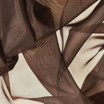 Tecido Voil Marrom Chocolate - 3,00m de Largura