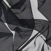 Tecido Voil Preto - 3,00m de Largura