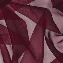 Tecido Voil Vinho Marsala - 3,00m de Largura Tecido Voil Vinho Marsala - 3,00m de Largura