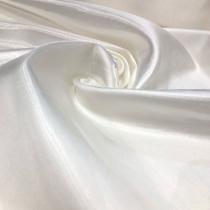 Tecido Zibeliene Acetinada Charlotte 100% Poli Off White Tecido Zibeliene Acetinada Charlotte 100% Poli Off White