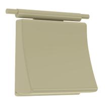 Tecla Acabamento Válvula Descarga Docol Clássica Bege 5805 Tecla Acabamento Válvula Descarga Docol Clássica Bege 5805