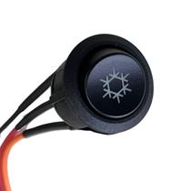 Tecla Botão Universal Ar Condicionado Redondo 12 Volts