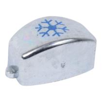 Tecla de Ar Frio Cromada P/ Secador Taiff Fox Ion Original Tecla de Ar Frio Cromada P/ Secador Taiff Fox Ion Original