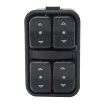 Tecla de Vidro Elétrico Astra Celta Corsa Meriva Prisma Zafira Dianteiro Lado Motorista Led Laranja - Gauss - GE2064