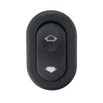 Tecla de Vidro Elétrico Universal Dianteiro Lado Passageiro Traseiro Led Verde com Moldura - Gauss - GE2066