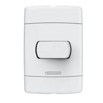 Tecla Interruptor Simples 1 Tecla Branco 10A Enerbras Tecla Interruptor Simples 1 Tecla Branco 10A Enerbras