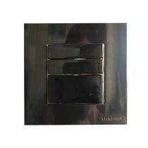 Tecla Interruptor Triplo Paralelo Móvel Marmore Embutir 10a Marrom Margirius Tecla Interruptor Triplo Paralelo Móvel Marmore Embutir 10a Marrom Margirius