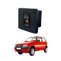 Tecla vid uno 0413 simples - led ambar - c/moldura