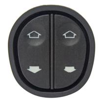 Tecla Vidro Elétrico Ford Fiesta Courier Ka Dianteiro Lado Esquerdo - GAUSS - GE2012