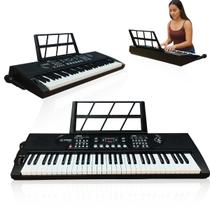 Teclado 61 Tecla Musical Elétrico Estudante Profissional