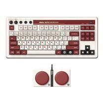 Teclado 8Bitdo 87 teclas retrô mecânico Bluetooth/2,4G/USB-C