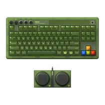 Teclado 8bitDo Retro 87 Mecânico RGB Bluetooth Windows