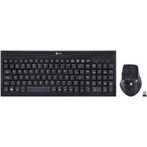 Teclado &amp Mouse sem Fio Dynamic ABNT2/1200DPI Preto USB - DC100 - Vinik