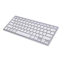 Teclado Android Pc Sem Fio Bluetooth Keyboard - Branco - Stop cell