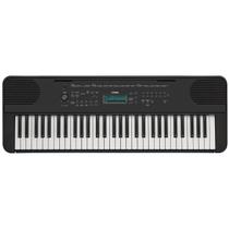 Teclado Arranjador 61 Teclas PSR E360 Preto com Fonte Bivolt Yamaha Teclado Arranjador 61 Teclas PSR E360 Preto com Fonte Bivolt Yamaha