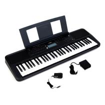 Teclado Arranjador 61 Teclas Yamaha PSR-E383 Preto