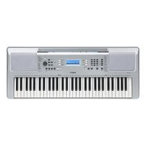 Teclado Arranjador 61 Teclas Yamaha Ypt-370 Prata Bivolt