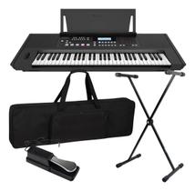 Teclado Arranjador Roland E-X50 61 Teclas EX50 Portátil Kit Teclado Arranjador Roland E-X50 61 Teclas EX50 Portátil Kit