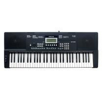 Teclado Arranjador Roland KB-330 Revas 5/8 Preto 61 Teclas Sensitivas com Fonte Bivolt